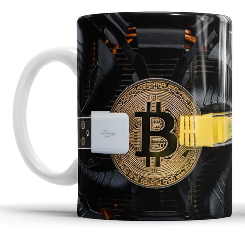 Taza De Cerámica Bitcoin