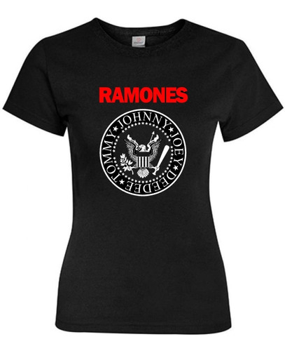 Polera Mujer - Ramones - Diseño 1