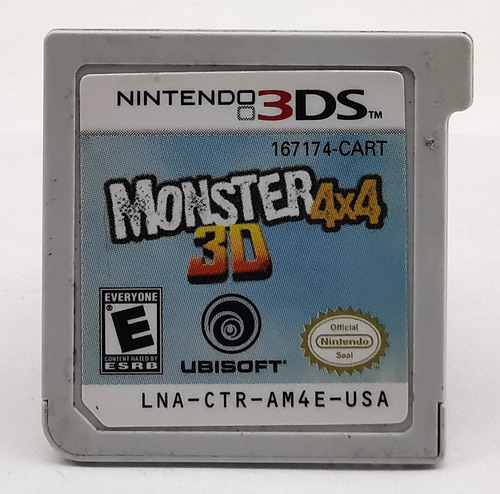 Monster 4x4 3d 3ds Nintendo * R G Gallery