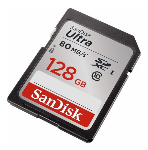 Sandisk Ultra Tarjeta De Memoria Sdxc Uhs-i Hasta 80 mb/s, 1