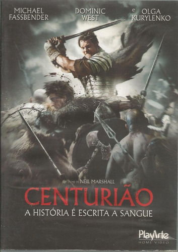 Dvd Centurião, A História É Escrita A Sangue