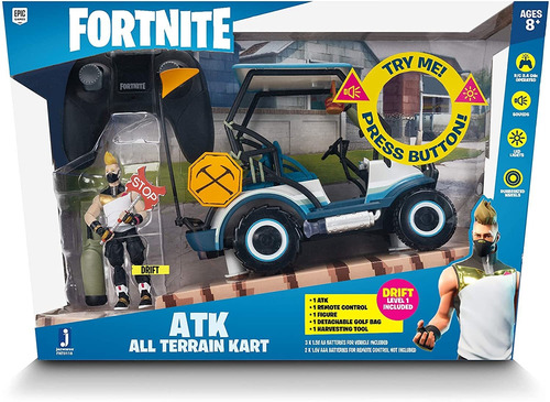 Vehículo Rc Con Figura Fortnite Atk