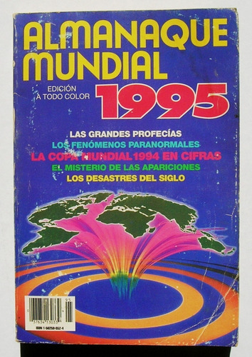 Almanaque Mundial 1995, Grandes Profecias, Desastres, Libro