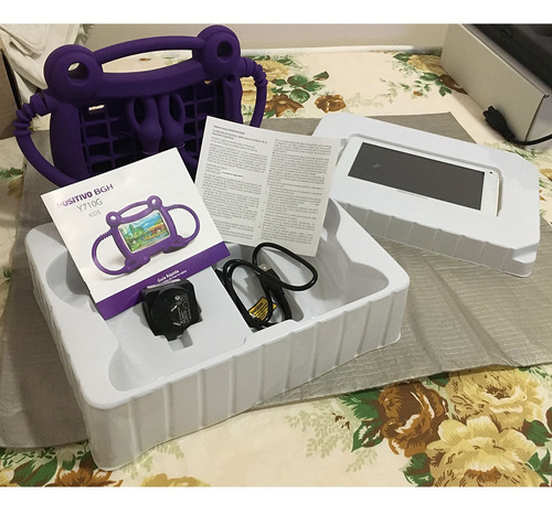 Tablet Positivo Bgh Y710 Kids Nueva Sin Uso Color Violeta