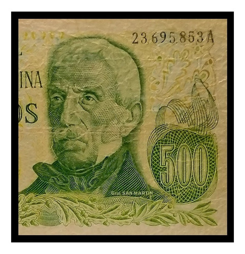 Argentina Billete 500 Pesos Ley 1973 A Bueno Bot 2415