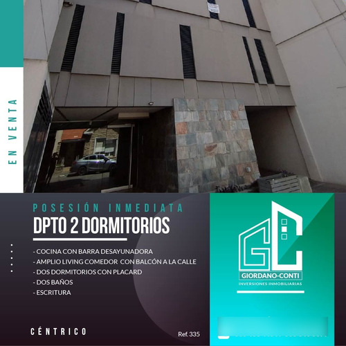 Departamento 2 Dormitorio En Venta