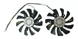 Dual Cooler Fan Placa Vídeo Msi Geforce Gtx 1050 Ti 75mm 2p