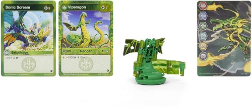 Bakugan Geogan Rising Figura Viperagon 2022