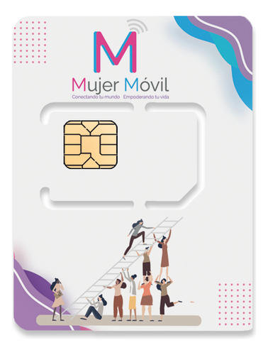 Tarjeta Sim De Telefonia Mujer Móvil 30 Dias 15 Gb