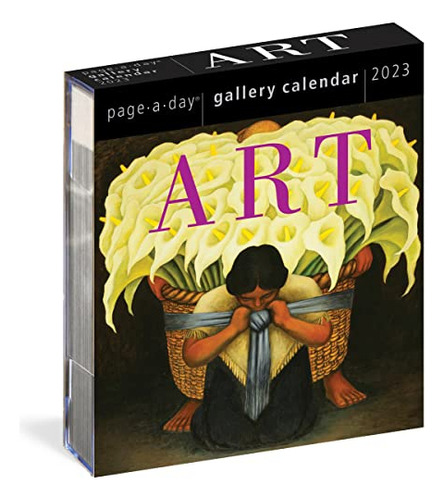 Art Page-a-day Gallery Calendar 2023, De Workman Calendars. Editorial Workman Publishing Company, Tapa Blanda En Inglés, 2022