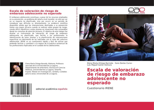 Libro: Escala De Valoración De Riesgo De Embarazo Adolescent