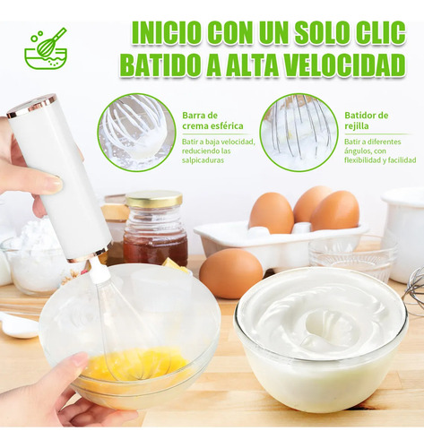 Batidora De Inmersión Licuadora Manual 4 En 1