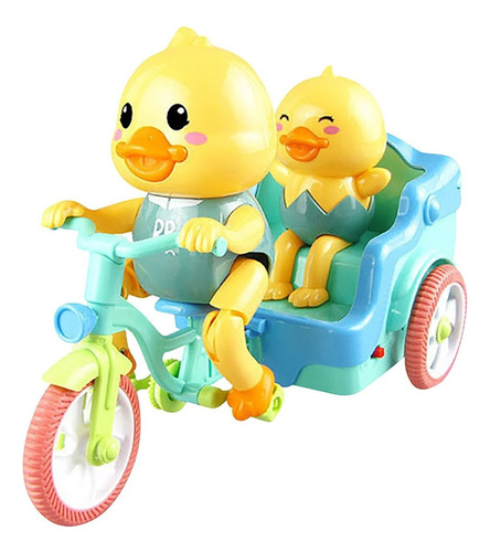 Triciclo Eléctrico X544 Para Niños, De Color Amarillo Pequeñ