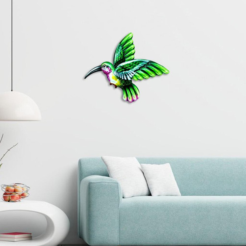 3 Colibrí Decoración De Pared Colgante Para Interior Al