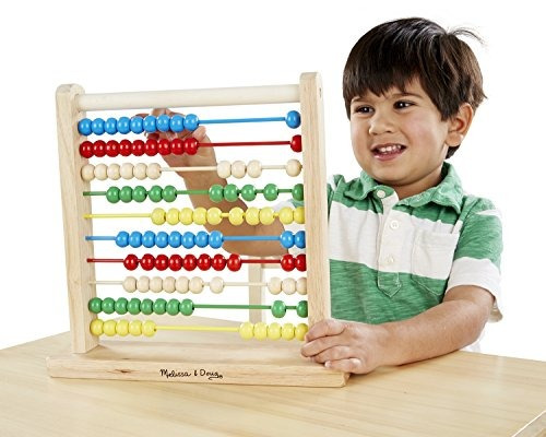 Melissa Doug Abacus Juguete De Conteo Educativo Clásico De M