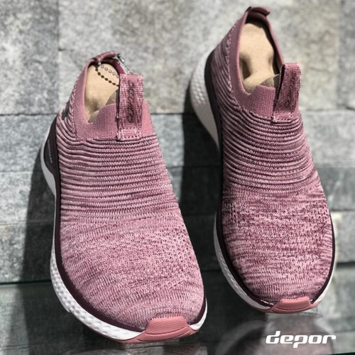 Zapatillas Sin Cordon Skechers Mujer Elastizadas Memory Foam