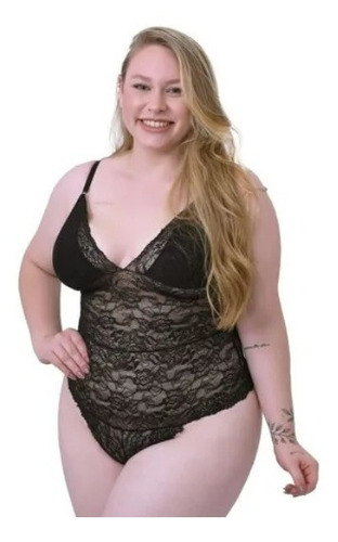 Body Renda Com Forro Modelo Luxo Bore Sexy Blusinha Sem Bojo