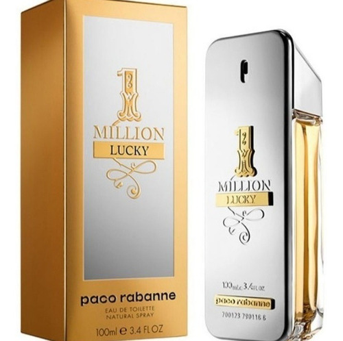 Perfume One Million Lucky Paco Rabanne Caballero Original 