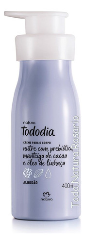 Crema Hidratante Corporal Natura Tododia 400ml