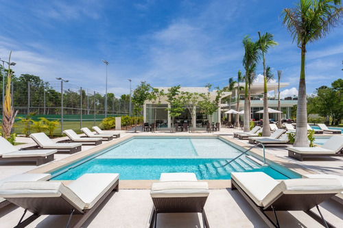 Venta De Terrenos En Senderos Poniente, Ciudad Mayakoba De 168 M2, Luxury