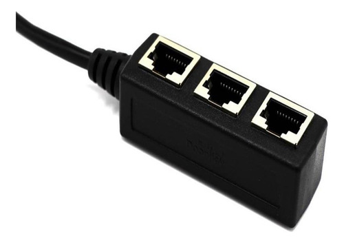 Asd Rj45 A 3 Puertos Ethernet Lan Divisor De Red Extensor