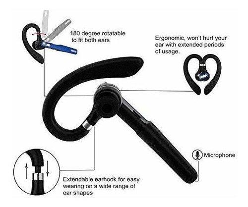 Auricular V4.2, Auricular Inalámbrico Manos Libres C...