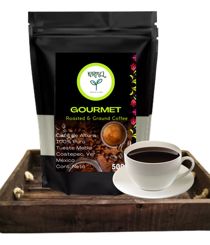 Cafe Gourmet Molido Y Tostado Karmel 500 G