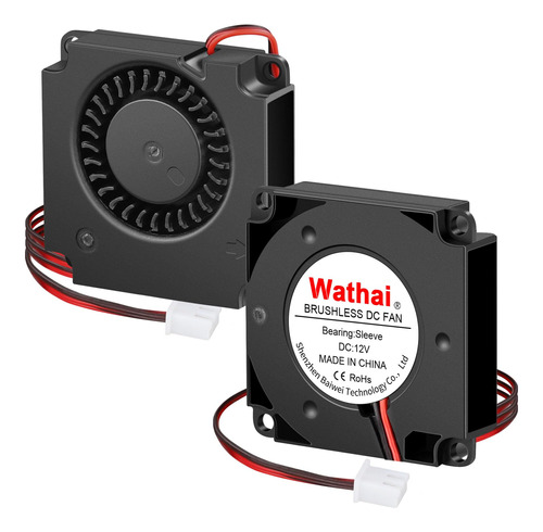 Wathai Ventilador Centrifugo 4010 De 12 V, Carcasa De Comput