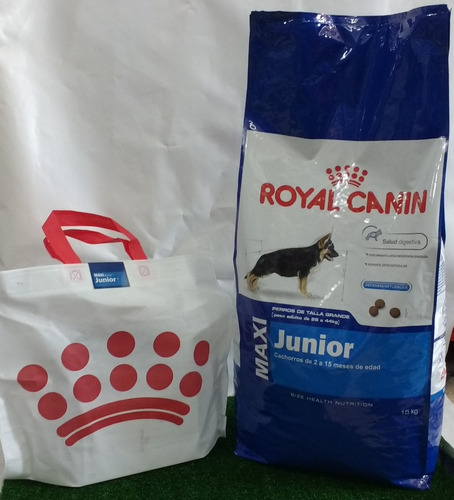 Royal Canin Maxi Junior X 15kg + Kit De Regalo (1kg + Vaso)