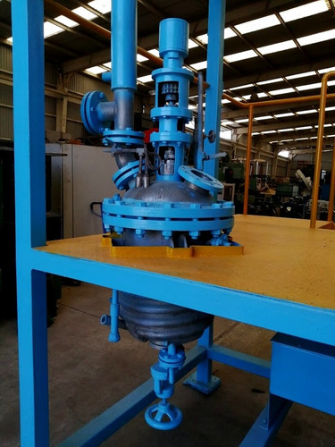 Reactor En Acero Inoxidable Sistema Hidráulico Cap 50 Lts