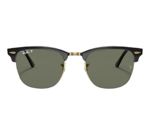 Lentes De Sol Ray Ban Rb 3016 Club Master Negros Polarizados