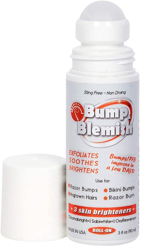 Bump & Blemish 90 Ml Mayor Roll-on Cromada Solución Para Tod