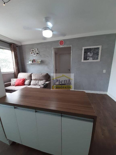 Imagem 9 de 30 de Apartamento Com 2 Dormitórios À Venda, 48 M² - Residencial Anauá - Hortolândia/sp - Ap1108