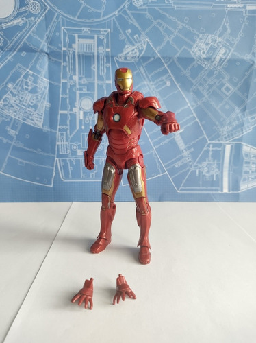 Marvel Legends Iron Man Mark Vii The First 10 Years Loose