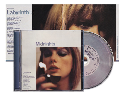 Taylor Swift Midnights Moonstone Blue Edition / Disco Cd