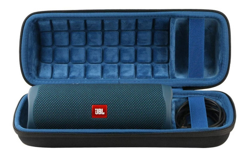 Estuche Para Speaker Parlante Jbl Flip 5 Case Rígido Azul