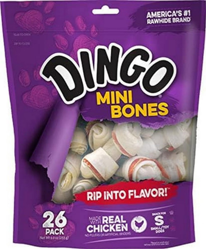 Mini Bones Rawhide Perros, Masticables Perros Hechos Po...