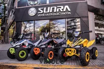 Comprar Mini Cuatriciclo Electrico Para Niños 800w Sunra + Casco \u002F M