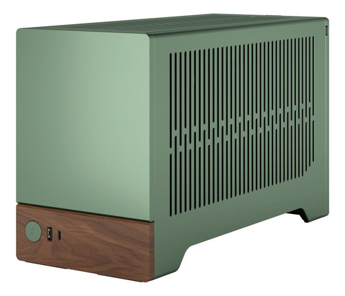 Diseño Fractal Terra Jade - Panel Frontal De Nuez De Madera