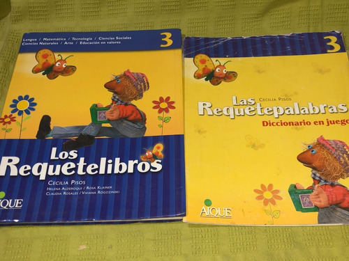 Los Requetelibros 3 + Diccionario - Cecilia Pisos - Aique