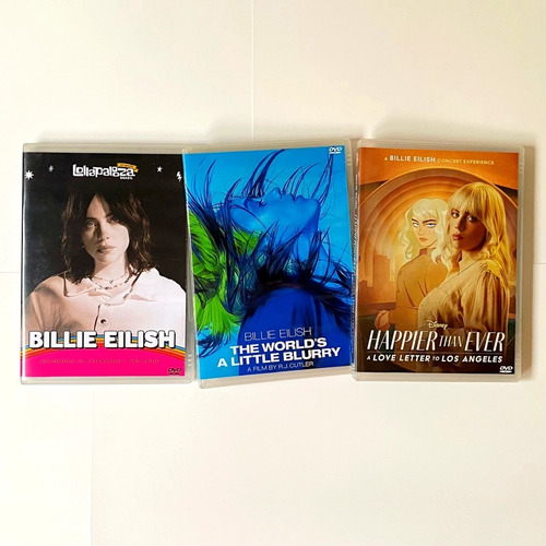 Dvd Billie Eilish World's A Little Blurry Lolla Happier Than