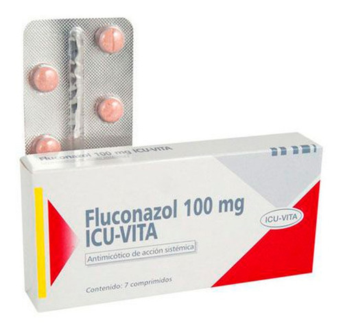 Fluconazol Icu-vita® 100 Mg X 7 Comprimidos