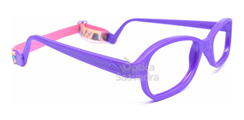Imagen 2 de 7 de Anteojo Bimino Infantil Niño Niña Grumpy Flexible Optica