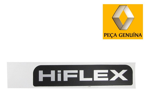 Adesivo Hiflex Da Tampa Do Porta Malas Preto 990507720r