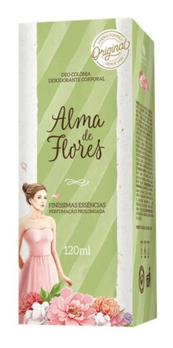 Deo Colônia Alma De Flores Clássico 120ml - Memphis