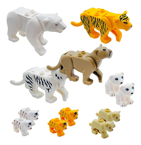 Miutrue 12 Piezas De Animales Mini Figuras Amigos Conjuntos.