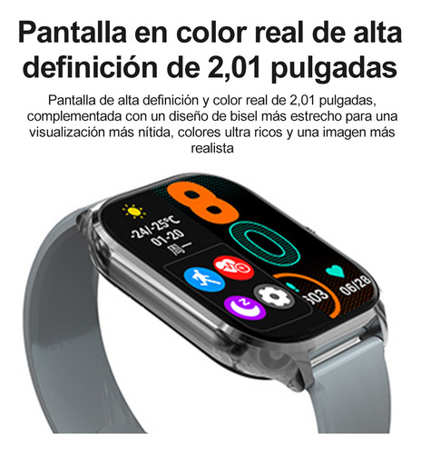 Smartwatch Reloj Inteligente Bluetooth Hombre Mujer Llamada