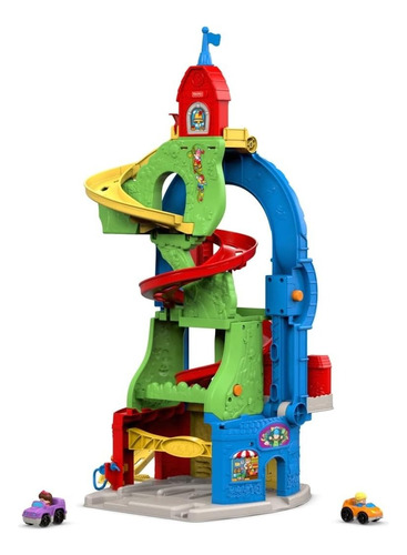 Fisher Price Pista 2 En 1 Skyway Little People