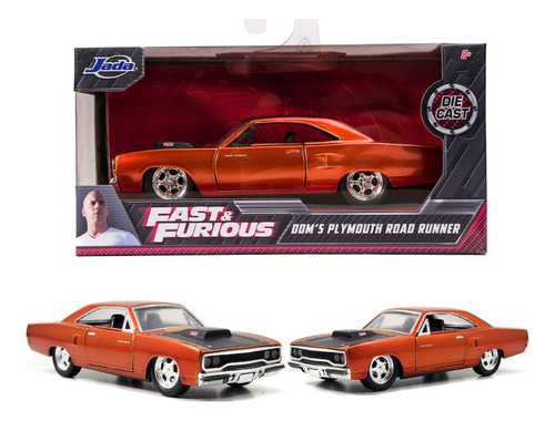 Jada 1:32 Doms Plymouth Road Runner  The Fast & Furious