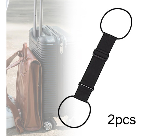 2 Uds Cinturones Para Maleta Cuerdas De Sujeción Correas